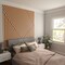 Ekena Millwork 48H x 3/8T Adjustable Wood Slat Wall Panel Kit w/ 2W Slats, Cherry contains 22 Slats SWW66X48X0375CH - alternate 8